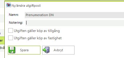 kontoplan postnamn nytt